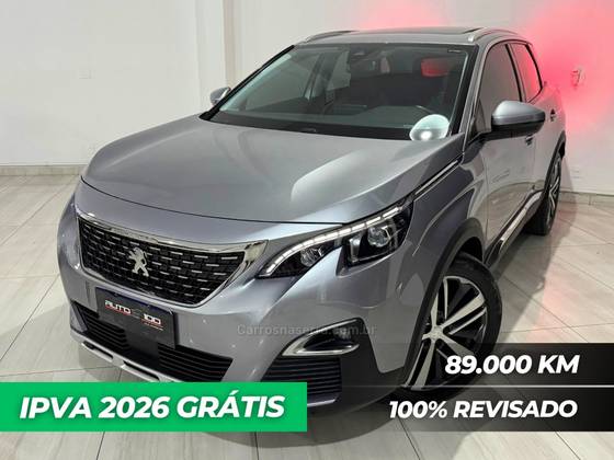 PEUGEOT 3008 1.6 GRIFFE THP 16V GASOLINA 4P AUTOMÁTICO